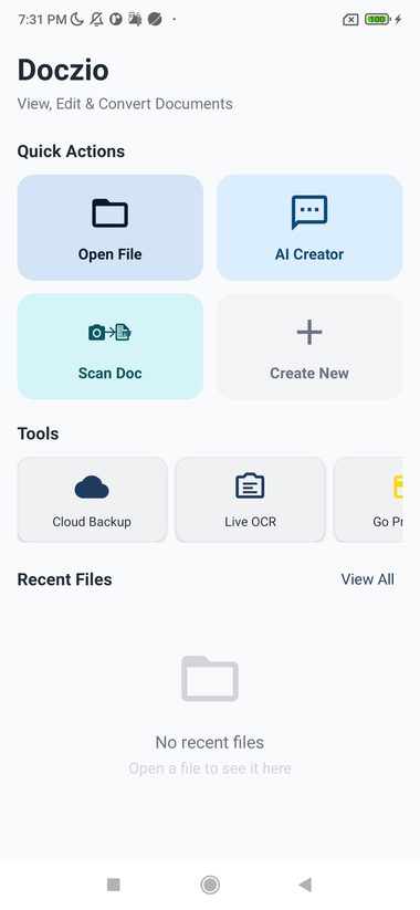 Document Reader on Android